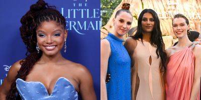 Who Are Halle Bailey's Mermaid Sisters In 'The Little Mermaid'? Meet Simone Ashley, Karolina Conchet & More! - www.justjared.com
