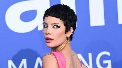 Halsey Is Giving Sheer Excellence in the Sexiest Pink Dress at Cannes - www.glamour.com