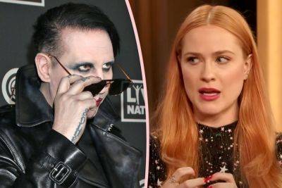 Marilyn Manson SLAMS Evan Rachel Wood’s Claims He Threatened Her Son -- Says HIS Safety Is In Danger - perezhilton.com - Tennessee