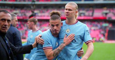 Erling Haaland makes history with award wins as Kalvin Phillips makes Man City admission - www.manchestereveningnews.co.uk - Brazil - Manchester