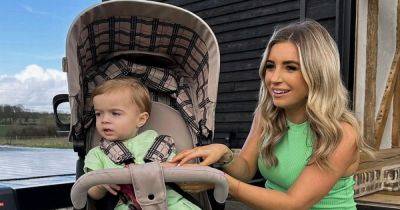 Dani Dyer's son Santiago is doting big brother in new snap of tiny baby sister - www.ok.co.uk - city Santiago