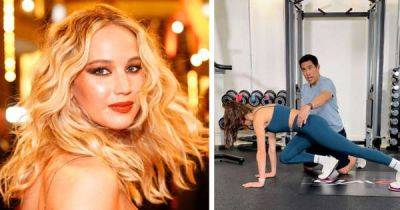 'Jennifer Lawrence's PT set me 2 weeks of workouts, and he's totally changed the way I exercise' - www.msn.com