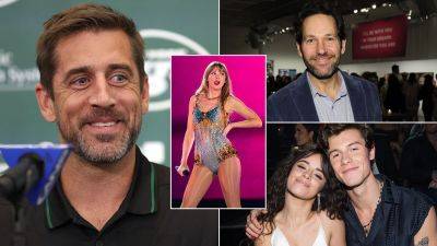 Paul Rudd and Aaron Rogers go viral at Taylor Swift concert, Camila Cabello and Shawn Mendes rekindle romance - www.foxnews.com - New York - New Jersey - county Swift