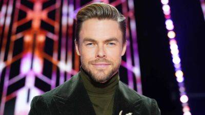 Derek Hough Says Len Goodman's Death Was a 'Huge Shock,' Recalls 'Inappropriate' and 'Funny' Gift He Received - www.etonline.com - county Kent
