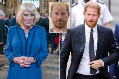 Camilla still ‘furious’ over Prince Harry’s ‘bomb-like’ claims: royal expert - nypost.com - Britain