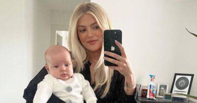 Lucy Fallon shares candid snap and details struggle as a new mum after opening up about birth - www.manchestereveningnews.co.uk - Manchester