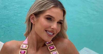 Helen Flanagan 'more beautiful before make-up' as she continues bikini display in stunning videos - www.manchestereveningnews.co.uk - Manchester - South Africa