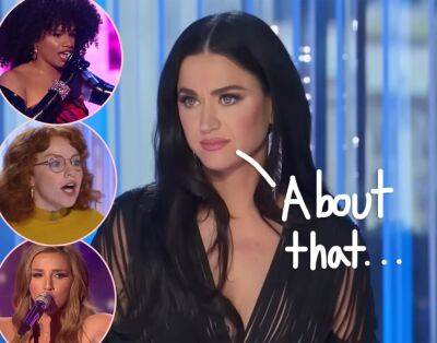 How Katy Perry Feels About The American Idol Drama! - perezhilton.com - USA