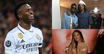 'Legend' - Vinicius Junior poses with Jay-Z at Tottenham Stadium as Real Madrid winger attends Beyonce concert - www.msn.com - Brazil