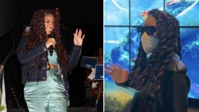 Halle Bailey Sneaks Into Theater to See 'The Little Mermaid': See Her Disguise! - www.etonline.com - Jordan