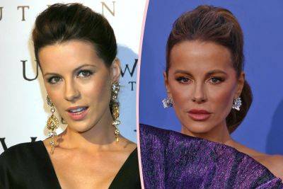 Kate Beckinsale SHUTS DOWN Facelift Accusations From Trolls Who Can't Believe How She's Aging! - perezhilton.com