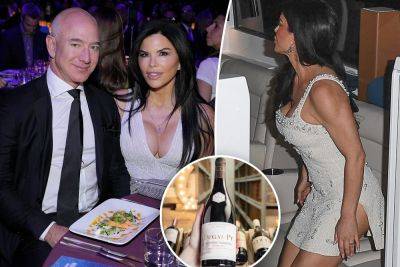 Jeff Bezos mocked for $4K engagement wine: ‘Mega ripped off’ - nypost.com - France - New York - city Sanchez