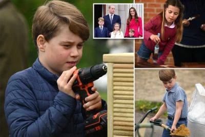 Prince George forced to do chores by Prince William, Kate - nypost.com - Britain