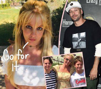 Britney Spears Is Ok With Sons Moving To Hawaii -- As K-Fed Is SUED For Not Paying Kids' Private School Tuition! - perezhilton.com - Hawaii