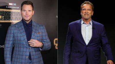 Chris Pratt Reveals Arnold Schwarzenegger's Cute Grandpa Name, Reacts to His Praise (Exclusive) - www.etonline.com - New York - USA - Germany - county Pratt