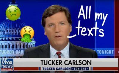 Tucker Carlson's Secret Racist Text That Freaked Out Fox News Has Been Revealed! - perezhilton.com - New York - USA