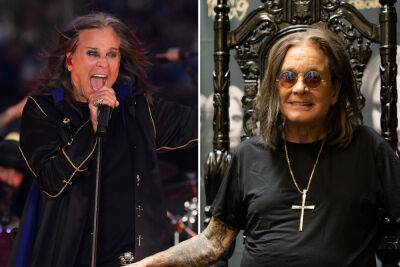 Ozzy Osbourne set on stage return: ‘Doing a live show is what I live for’ - nypost.com