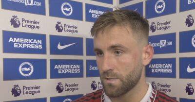 Luke Shaw admits he 'cost Manchester United the game' vs Brighton but fumes at referee decision - www.manchestereveningnews.co.uk - Manchester