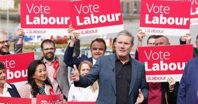 Keir Starmer says Labour on path to winning General Election majority - www.dailyrecord.co.uk - Britain - county Kent - county Plymouth