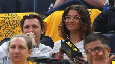 Zendaya and Tom Holland Have Date Night at Golden State Warriors Game in San Francisco - www.etonline.com - London - Los Angeles - Las Vegas - India - New York - San Francisco - city Mumbai - city San Francisco