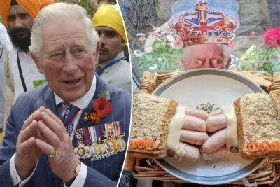 King Charles fans have ‘sausage finger’ sandwiches on their coronation menu - nypost.com - county Cheshire - city Sandwich