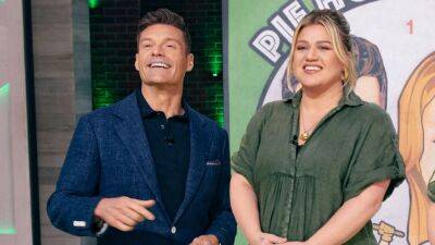 Ryan Seacrest Reunites With Kelly Clarkson, Says He Was Originally Considered to Judge 'American Idol' - www.etonline.com - Los Angeles - USA