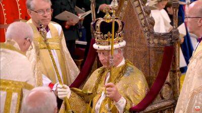 “God Save The King”: The Moment Charles III Was Crowned During Lavish Coronation - deadline.com - city Westminster - county Imperial