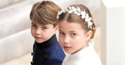 Princess Charlotte and Prince Louis Join Prince William and Princess Kate in Westminster Abbey on Coronation Day - www.usmagazine.com - London - California - Charlotte - city Westminster