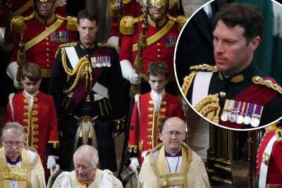 King Charles’ ‘hot’ equerry Johnny Thompson draws eyes again at coronation - nypost.com - Britain
