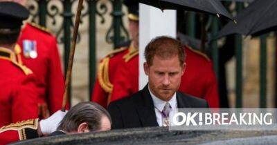Prince Harry's car leaves London straight after coronation as he snubs lunch invite - www.ok.co.uk - Britain - USA - California - city Westminster