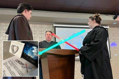 The force is strong at these May 4th ‘Star Wars’ weddings in Ohio - nypost.com - Ohio - city Akron