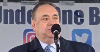Alex Salmond leads thousands in Scottish independence chant during Glasgow rally - www.dailyrecord.co.uk - Scotland - London - Indiana - city Westminster