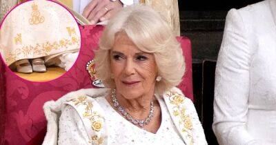 Queen Camilla’s Coronation Gown Features a Sweet Tribute to Her and King Charles III’s 2 Dogs - www.usmagazine.com - London