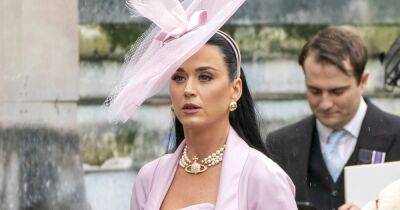 Katy Perry Stumbles While Leaving King Charles III’s Coronation, Avoids Fall: Photo - www.usmagazine.com - Britain - London - USA