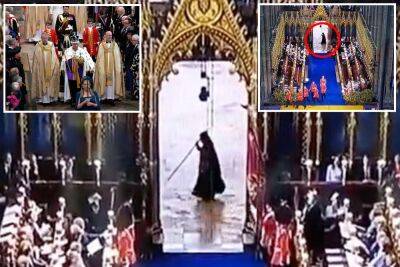 ‘Grim reaper’ spotted at King Charles’ coronation: ‘Who’s he looking for?’ - nypost.com - California