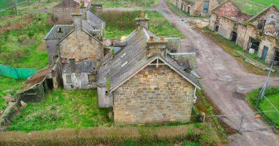 Amazing drone footage shows derelict hospital on abandoned street near Edinburgh - www.dailyrecord.co.uk - Scotland
