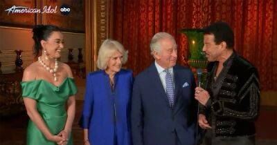 Watch King Charles III and Queen Camilla Visit ‘American Idol’ With Katy Perry and Lionel Richie After Coronation Concert: Video - www.usmagazine.com - Britain - USA - Alabama
