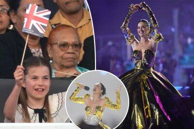 Princess Charlotte sings along with Katy Perry at coronation concert - nypost.com - Britain