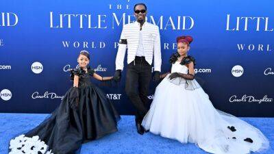 Offset Dresses Like a Prince While Escorting Daughters to 'The Little Mermaid' Premiere - www.etonline.com - Los Angeles - Jordan