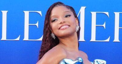 Halle Bailey Is an Under-the-Sea Goddess in Liquid Gown at ‘The Little Mermaid’: Photos - www.usmagazine.com - Los Angeles - Kenya