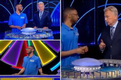 Pat Sajak snaps at ‘Wheel’ contestant: ‘Don’t ever do it again’ - nypost.com