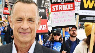 Tom Hanks On WGA Strike: “Entire Industry Is At A Crossroads, And Everybody Knows It” - deadline.com - Britain