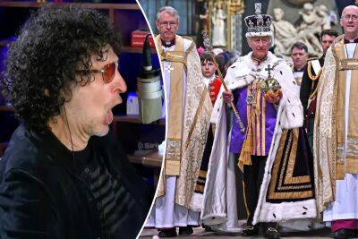 Howard Stern: King Charles is a ‘pu–y’, Queen Camilla a ‘vampire’ - nypost.com - Britain - New York - USA