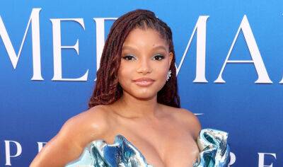 Halle Bailey's Family & Boyfriend Stepped Out for the 'Little Mermaid' Premiere! - www.justjared.com