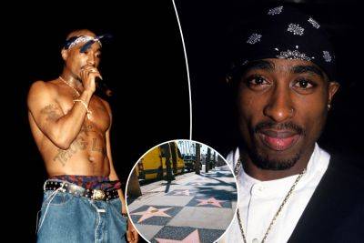 Tupac to be honored with posthumous star on Hollywood Walk of Fame - nypost.com - Los Angeles - Los Angeles - Hollywood - Las Vegas