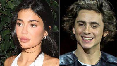 Kylie Jenner and Timothée Chalamet Coordinate Looks in First Photos Together - www.glamour.com - Paris - city Budapest