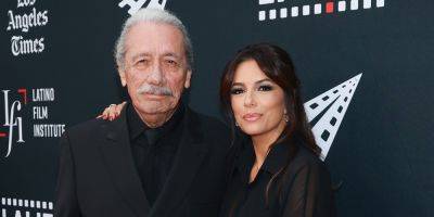 Eva Longoria Gets Support From Los Angeles Latino International Film Festival Founder Edward James Olmos at 'Flamin' Hot' Premiere - www.justjared.com - Los Angeles - Los Angeles - China - Hollywood - city Santoni