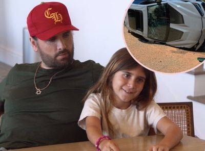 Scott Disick Recalls Daughter Penelope Wiping The Blood Off Him After Terrifying Car Accident - perezhilton.com