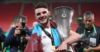 Declan Rice breaks silence after West Ham announcement amid Manchester United links - www.manchestereveningnews.co.uk - Manchester