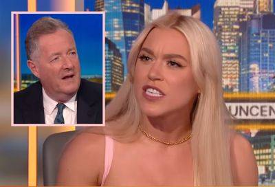 Watch OnlyFans Star's Epic Clap Back To Piers Morgan! - perezhilton.com